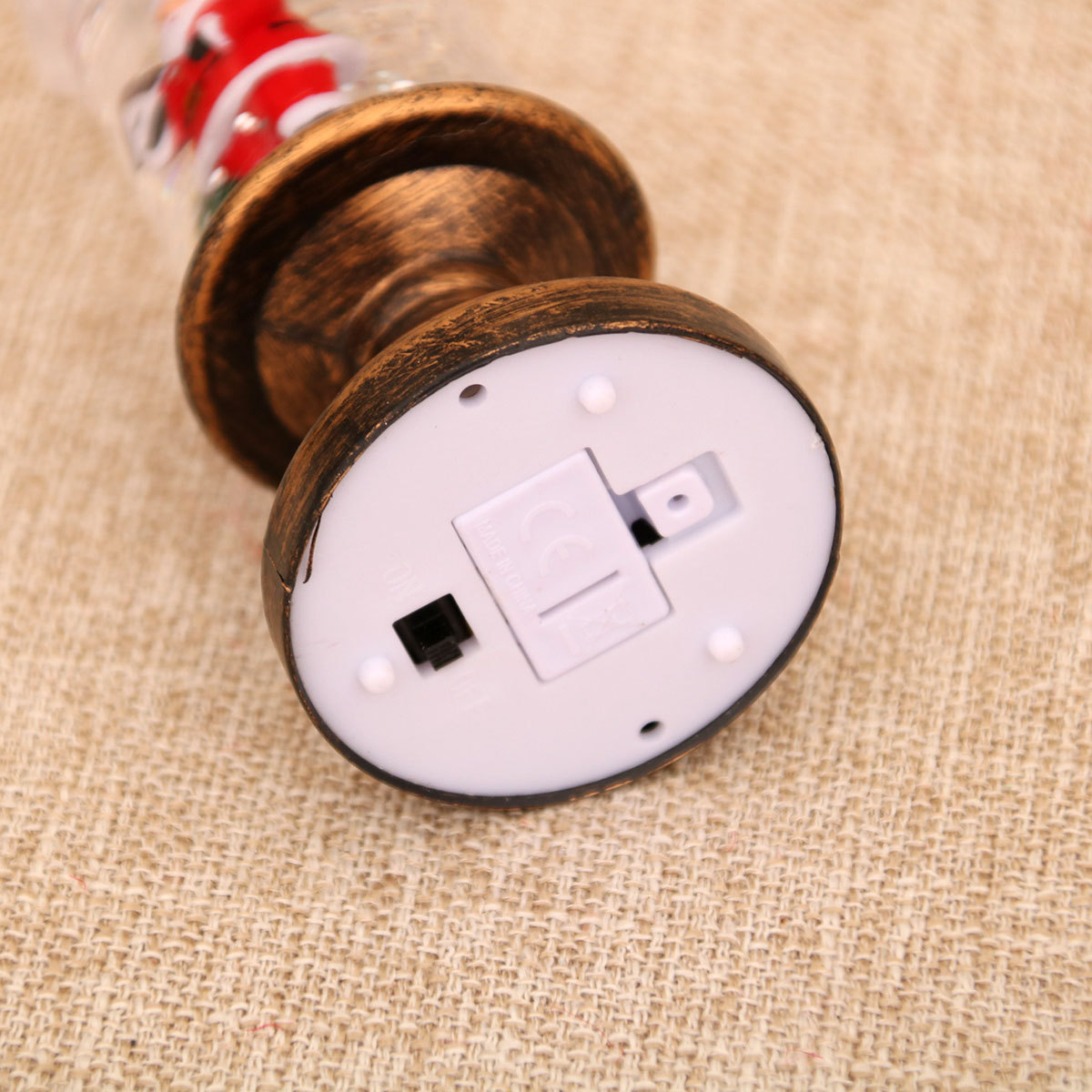 Christmas Crystal Candle Lamp Ornaments