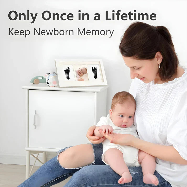 Clean-Touch Ink Pad Kit for Baby Hand and Footprint