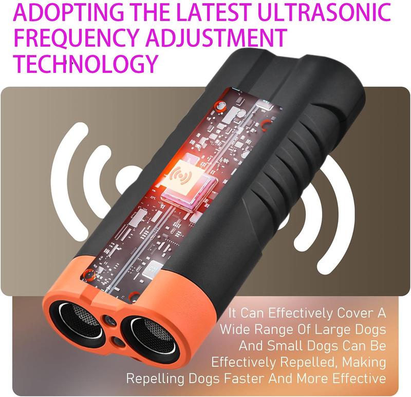 Dog Bark Stopper, Dog Bark Deterrent Deters,Barks no More Dog Training Device