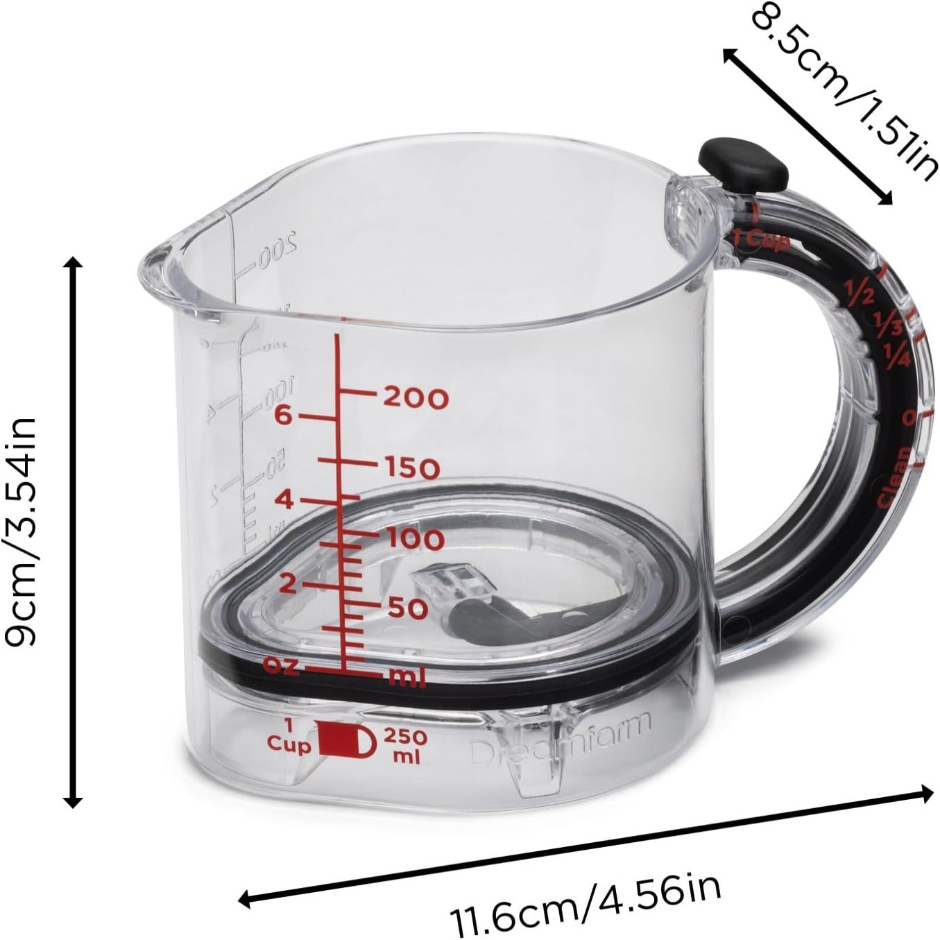 4-in-1 Adjustable Measuring Cup