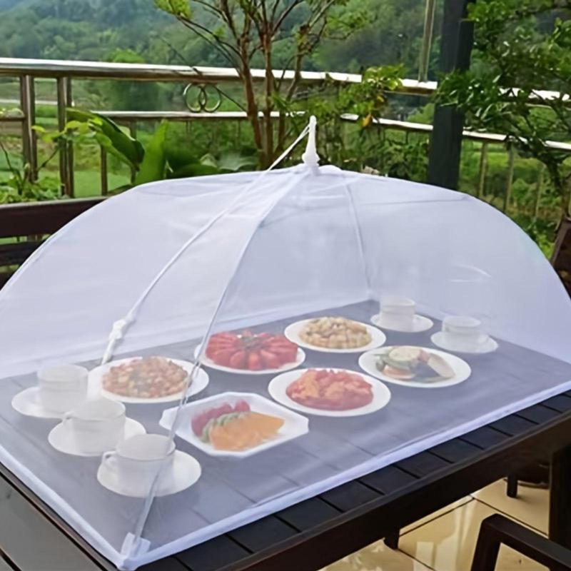 Foldable Food Cover, Mesh Food Cover, Portable Food Shelter, Picnic Supplies