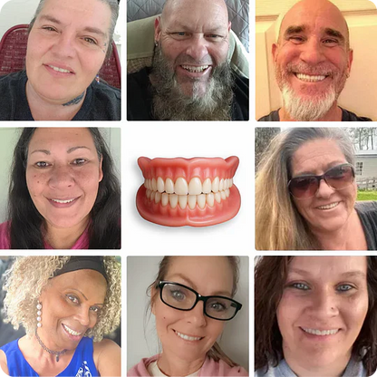 🦷Ends Today: 70% OFF!  Custom-Fit Full Functional DenturesMake you more confident