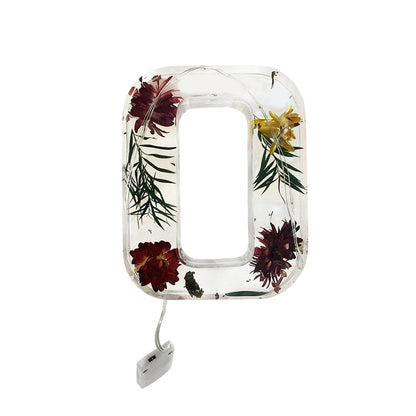 🌸Handmade Floral Resin Home Decor/ Night Light