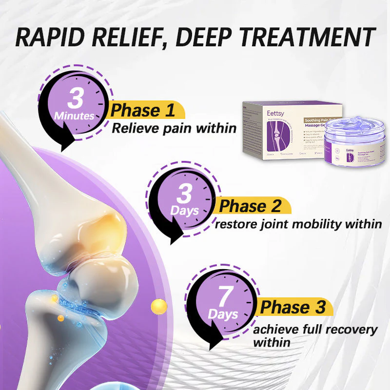 Eettsy™ Turmeric & Emu Oil Arthritis Soothing Pain Relief Massage Gel 👨‍⚕️Australian Osteopathic Association （AOA）Approved