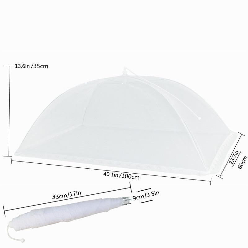 Foldable Food Cover, Mesh Food Cover, Portable Food Shelter, Picnic Supplies