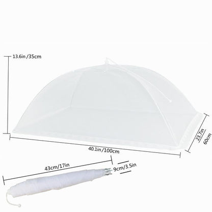 Foldable Food Cover, Mesh Food Cover, Portable Food Shelter, Picnic Supplies