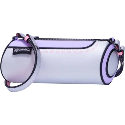 2D Cartoon Cylinder Pillow Bag with Adjustable Strap