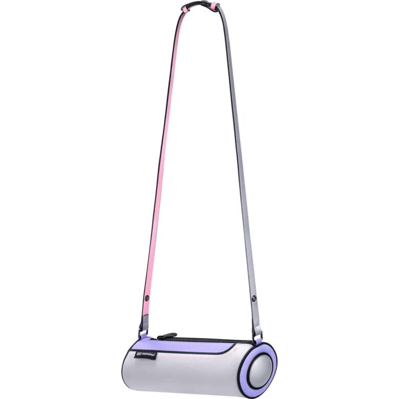 2D Cartoon Cylinder Pillow Bag with Adjustable Strap