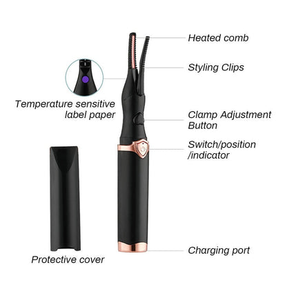 ?Electric Eyelash Curler for Instant Glam Blink & Dazzle! ️