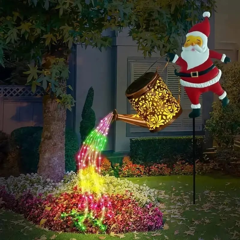 Black Friday 70% OFF-Santa Claus Solar Outdoor Decorative Lights