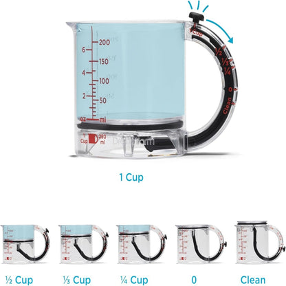 4-in-1 Adjustable Measuring Cup