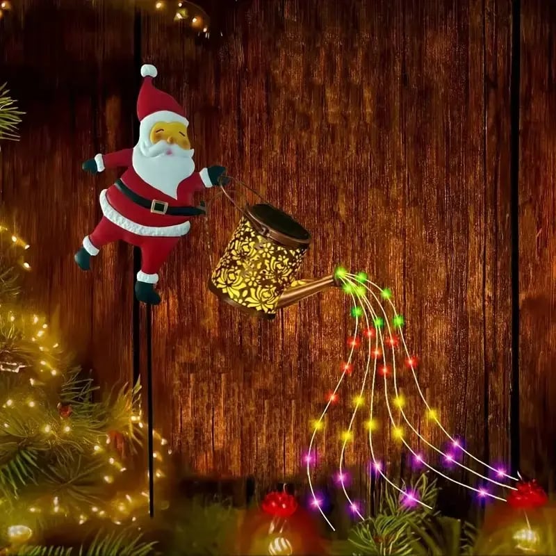 Black Friday 70% OFF-Santa Claus Solar Outdoor Decorative Lights