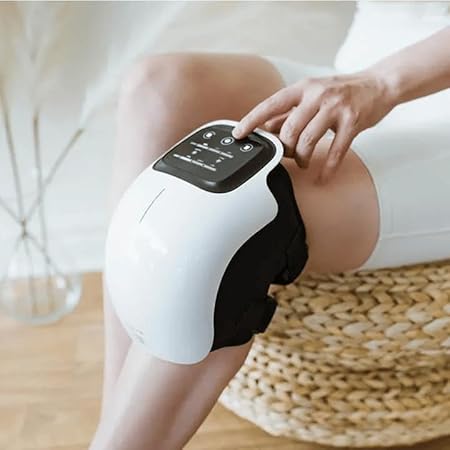 3-in-1 knee therapy device – wireless infrared, laser & vibration therapy
