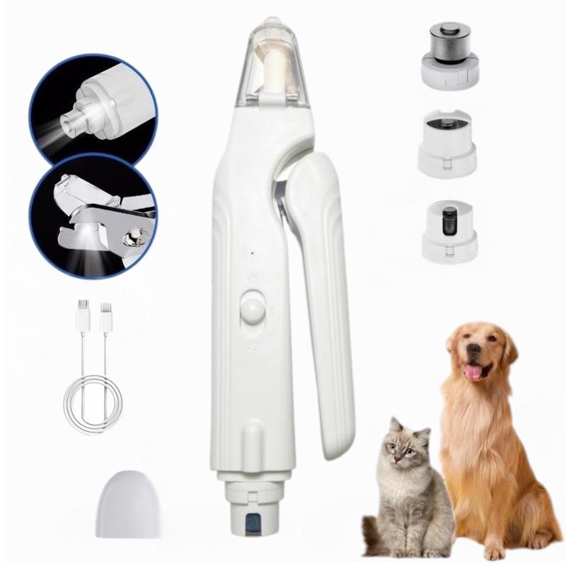 2-in-1 Pet Nail Clipper&Grinder - Multifunctional Dog Nail Trimmer