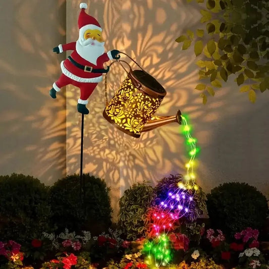Black Friday 70% OFF-Santa Claus Solar Outdoor Decorative Lights