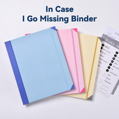 "If I D!e" Binder