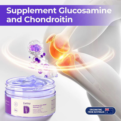Eettsy™ Turmeric & Emu Oil Arthritis Soothing Pain Relief Massage Gel 👨‍⚕️Australian Osteopathic Association （AOA）Approved
