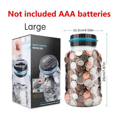 Digital Counting Saving Challenge Coin Bank