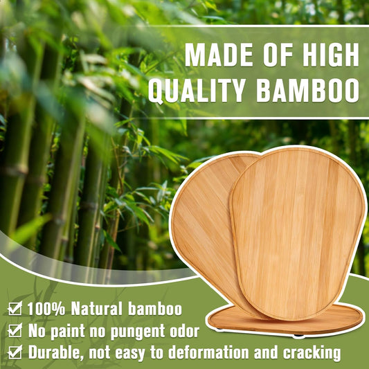 BUY 2 SAVE 5% FREE SHIPPING🔥🔥 Handmade Bamboo Mixer Mobile Tray, Waterproof, Anti-Slip & Corrosion-Resistant