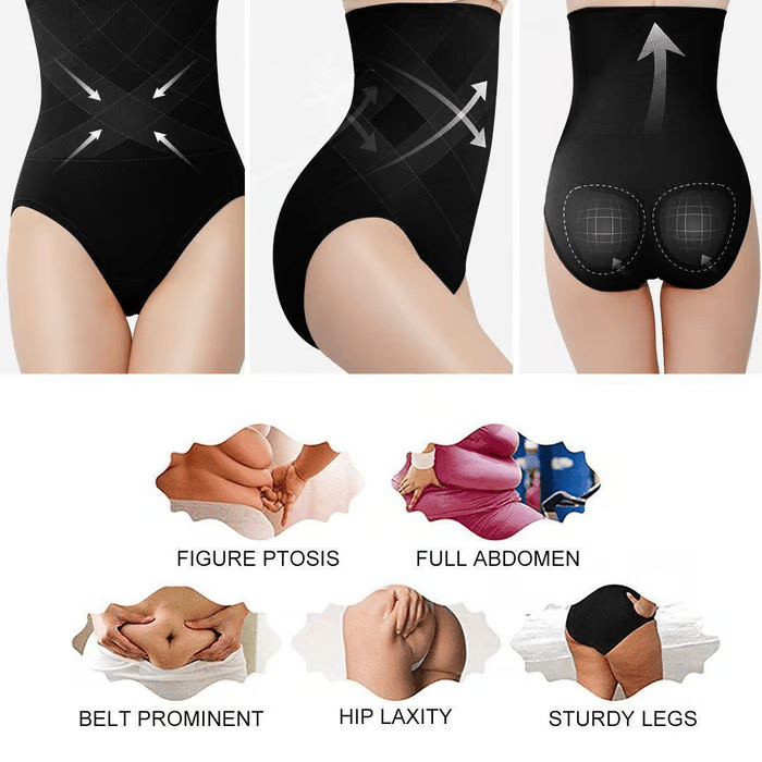 🔥Buy 1 Get 1 FREE🔥High Waist Tummy Control Shapewear Panties