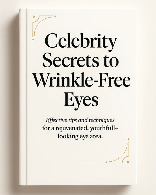 Celebrity Secrets to Wrinkle-Free Eyes E-BOOK