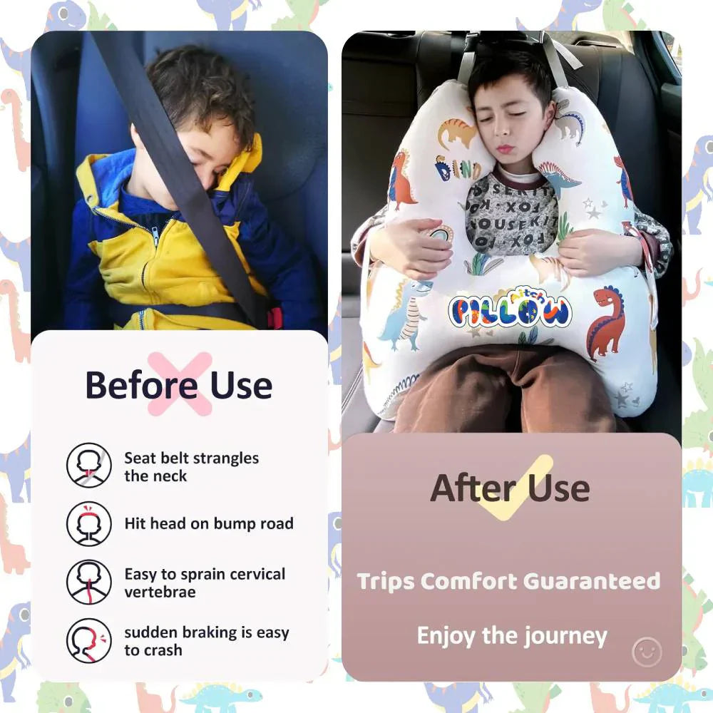 Aitch Pillow™ - Car Support Pillow