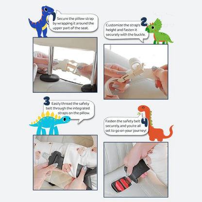 Aitch Pillow™ - Car Support Pillow