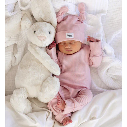 Baby Frill Onesie - Rose