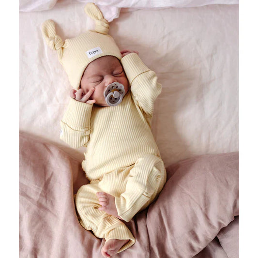 Baby Frill Onesie - Rose