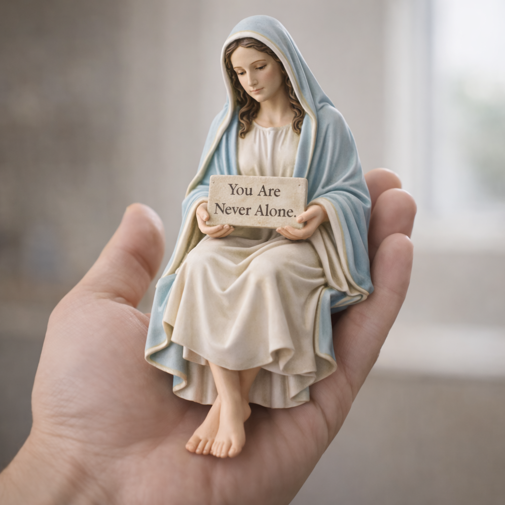 🔥Hot Sale 49% OFF -✨Handcrafted Mary Figurine✝️Serene Desk Companion🙏