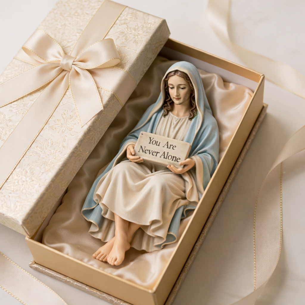 🔥Hot Sale 49% OFF -✨Handcrafted Mary Figurine✝️Serene Desk Companion🙏