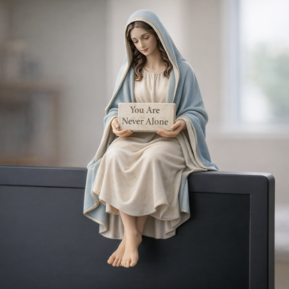 🔥Hot Sale 49% OFF -✨Handcrafted Mary Figurine✝️Serene Desk Companion🙏