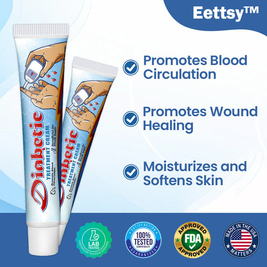 Diabetes Treatment Cream -👨‍⚕️American Academy of Dermatology (AAD) Approved✅