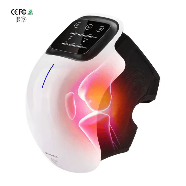 3-in-1 knee therapy device – wireless infrared, laser & vibration therapy
