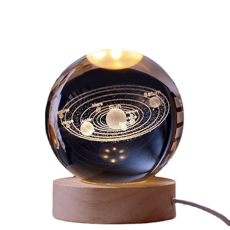 (🔥Hot Sale🔥) 3D Planet Crystal Ball🪐