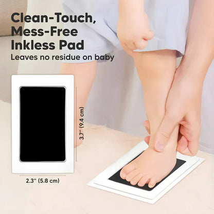 Clean-Touch Ink Pad Kit for Baby Hand and Footprint