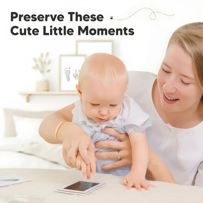 Clean-Touch Ink Pad Kit for Baby Hand and Footprint