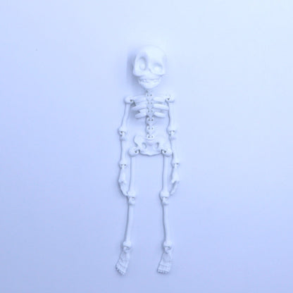 3D Printed Vintage Skeleton Magnetic Figurine 🎃