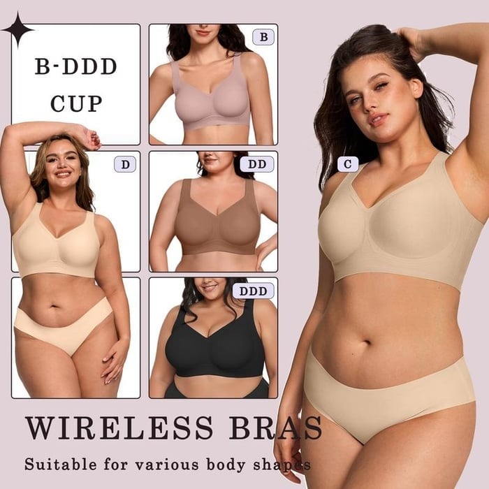 ✈🏆Super firming bra | Women Wirefree Bras👍No more sagging breasts