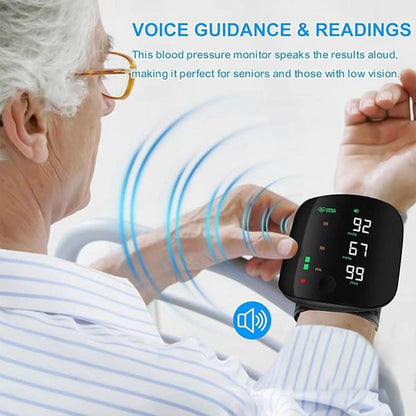 Smart Wrist Blood Pressure Monitor